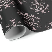 Antiek damaskpatroon cadeaupapier (Rol Hoek)