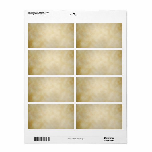 Antiek de Achtergrond van de Textuur van het Vigne Etiket (Full Sheet)