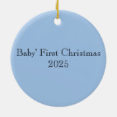 Antiek De uil en de Pussycat Keramisch Ornament (Achterkant)