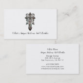 Antiek dealer Heirloom Collectible Visitekaartje (Voorkant / Achterkant)