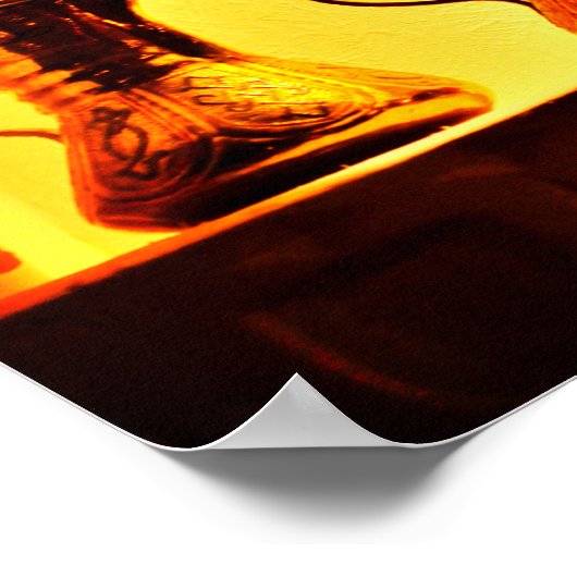 Antiek decanters poster (Hoek)