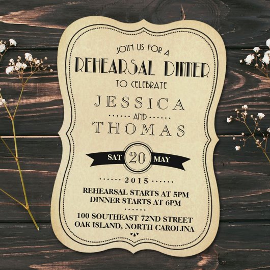 Antiek deco-weddenschap Kaart