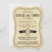 Antiek deco-weddenschap Kaart (Voorkant)