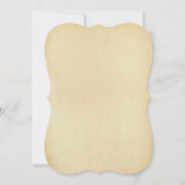 Antiek deco-weddenschap Kaart (Achterkant)