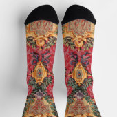 Antiek decoratief Frans bloemmotief Sokken (Top)