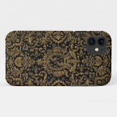 Antiek dekblad van het Frans lederboek Case-Mate iPhone Case (Achterkant (horizontaal))