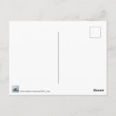 Antiek Delft Blue Tegel - Groot in de Gras Briefkaart (Achterkant)