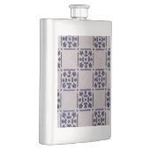 Antiek Delfts Tegel Blauw: Classic Dutch Art Patte Flacon (Rechts)