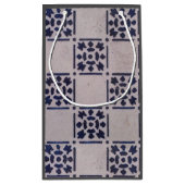 Antiek Delfts Tegel Blauw: Classic Dutch Art Patte Klein Cadeauzakje (Achterkant)