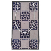 Antiek Delfts Tegel Blauw: Classic Dutch Art Patte Klein Cadeauzakje (Voorkant)