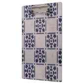 Antiek Delfts Tegel Blauw: Classic Dutch Art Patte Klembord (Links)