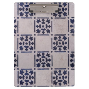 Antiek Delfts Tegel Blauw: Classic Dutch Art Patte Klembord