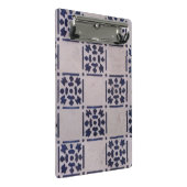 Antiek Delfts Tegel Blauw: Classic Dutch Art Patte Mini Klembord (Schuin)