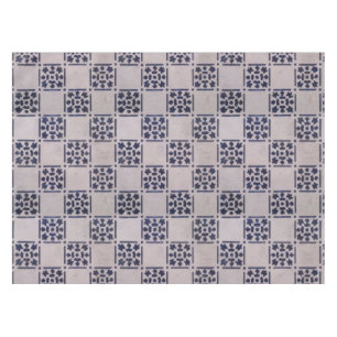 Antiek Delfts Tegel Blauw: Classic Dutch Art Patte Tafelkleed
