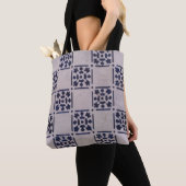 Antiek Delfts Tegel Blauw: Classic Dutch Art Patte Tote Bag (Dichtbij)