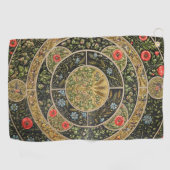  Antiek design-1 Golfhanddoek (Horizontaal)