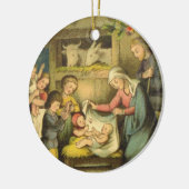 /Antiek-design kerstversiering Keramisch Ornament (Links)