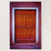Antiek deur legpuzzel (Verticaal)