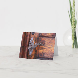 Antiek deurkruk Oude Blanco notarissen Kaart