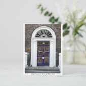 Antiek Deuropening, Merrion Square Briefkaart (Staand voorkant)