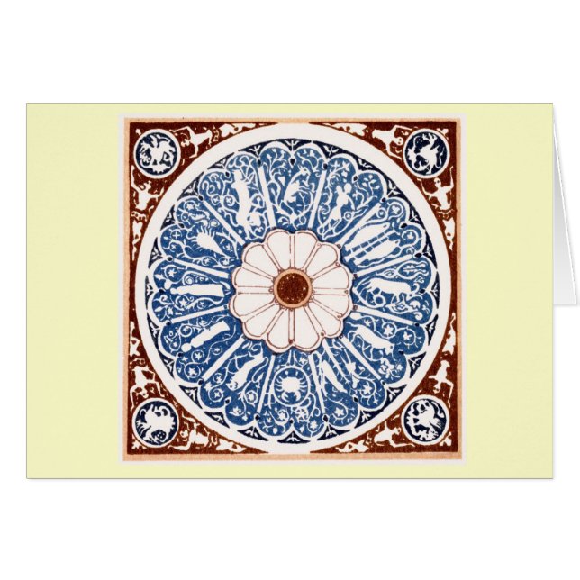 Antiek Dierenriem Mandala (Voorkant Horizontaal)