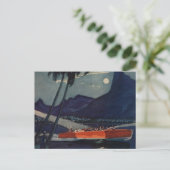 Antiek Dodge Motor Boat Lycoming Zee Briefkaart (Staand voorkant)