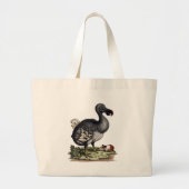 Antiek Dodo Afbeelding op Canvas tas (Voorkant)