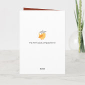 Antiek Dollhouse Kaart -  (Achterkant)