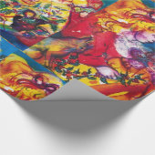 ANTIEK DOLLS, LITTLE GIRL- EN CHRISTMASORNAMENS CADEAUPAPIER (Hoek)