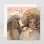 Antiek Dolls Notecards Notitiekaartje (Voorkant / Achterkant)