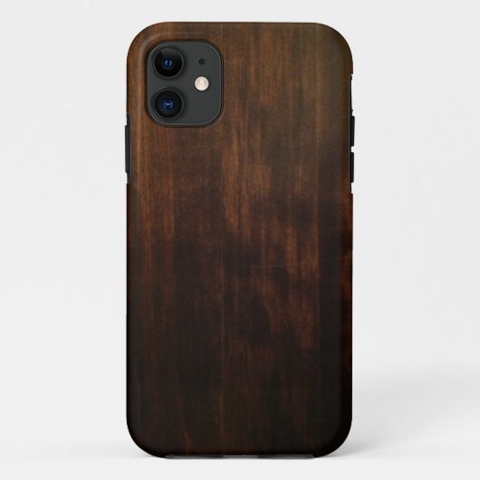 Antiek, donker ontwerp van hout Case-Mate iPhone case (Achterkant)