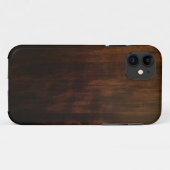 Antiek, donker ontwerp van hout Case-Mate iPhone case (Achterkant (horizontaal))