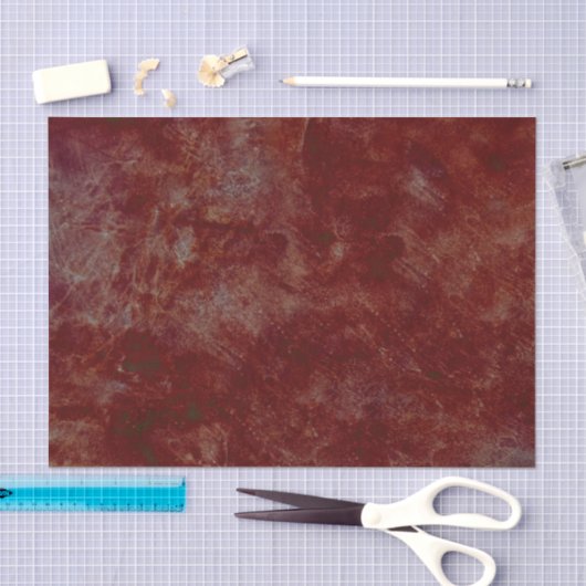  Antiek donkerbruin getextureerd ontkoppeld Tissuepapier (Craft)