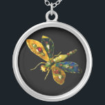 ANTIEK DRAGONFLY JEWEL ZILVER VERGULDEN KETTING<br><div class="desc">Elegante,  kleurrijke,  klassieke antiek gouden enameljewel met robijen,  parels,  diamanten in gele blauwe kleuren. . Foto en digitale grafische bewerking door Bulgan Lumini . Deel van het nieuwe collectie ARCADIA .</div>