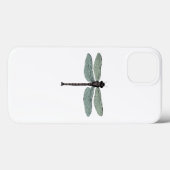 Antiek  dragonfly Typografische Case-Mate iPhone Case (Achterkant (horizontaal))
