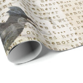 Antiek driekwart- en krantenpapier cadeaupapier (Rol Hoek)