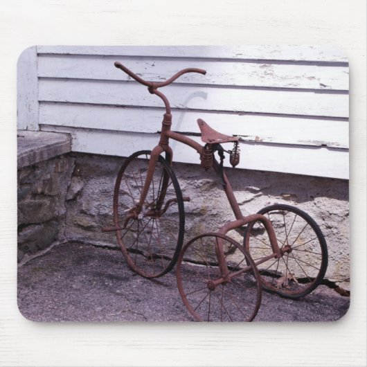 Antiek driewieler muismat (Voorkant)