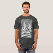 Antiek Drijfhout Buiten Design T-shirt (Voorkant volledig)