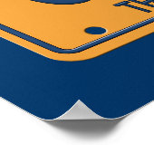 Antiek driversclassieke auto poster (Hoek)