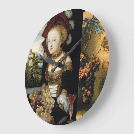 ANTIEK DRUIVENVINEYARDE WIJNBELANGRIJK GROTE KLOK (Hoek)