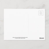 Antiek Dublin-deuropees briefkaart, Merrion-plein Briefkaart (Achterkant)