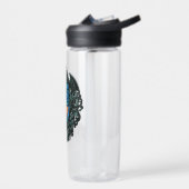 Antiek duikhelm met haai waterfles (Links)