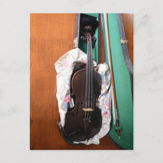 Antiek Duits Violin Briefkaart