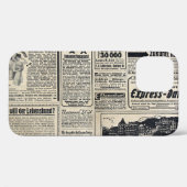 Antiek Duitse krantenadvertenties 1917 Case-Mate iPhone Case (Achterkant (horizontaal))
