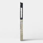 Antiek Duitse krantenadvertenties 1917 Case-Mate iPhone Case (Achterkant / Links)