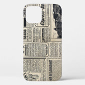 Antiek Duitse krantenadvertenties 1917 Case-Mate iPhone Case (Achterkant)