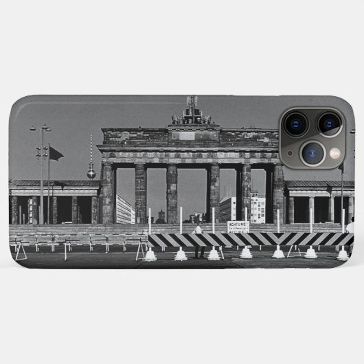 Antiek Duitsland Berlijn Brandenburgse Poort Case-Mate iPhone Case (Achterkant (horizontaal))