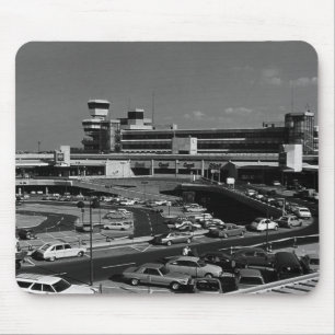 Antiek Duitsland Berlijn De luchthaven Tegel 1970 Muismat