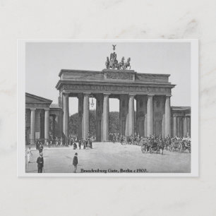 Antiek Duitsland Brandenburger Tor C1900 Berlin Briefkaart
