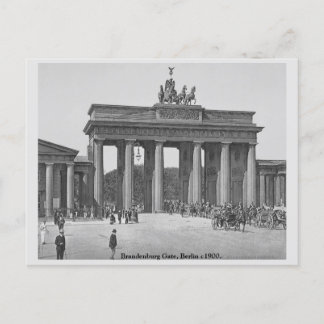 Antiek Duitsland Brandenburger Tor C1900 Berlin Briefkaart